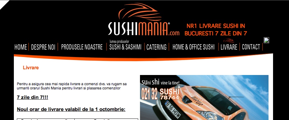 SushiMania and Bogdan Ciocoiu